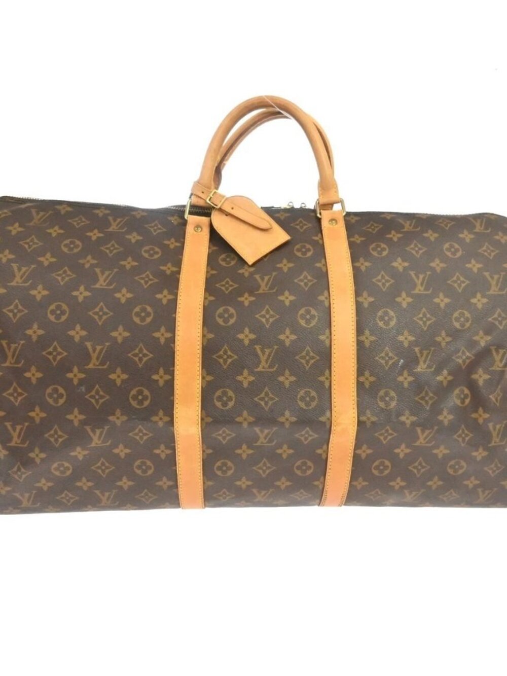 Best08 LOUIS VUITTON KEEPALL 60 TRAVEL HANDBAG MONOGRAM M41422 VI0993 BQ01944